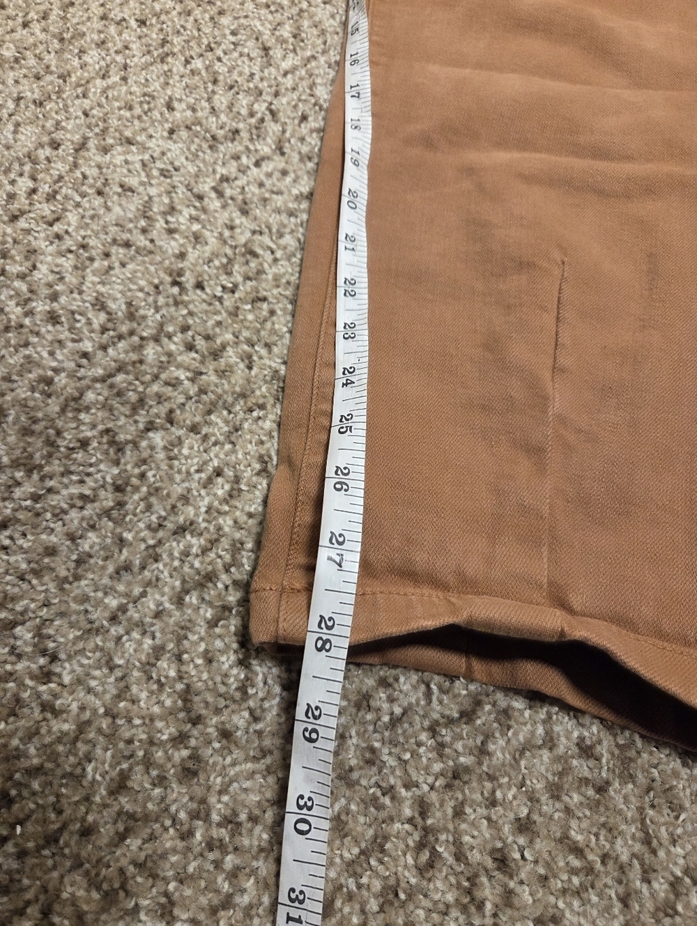Sezane Manu Trouser Pleated Front Pant Coffee Brown Tan Women's 4 / Small - Picture 6 of 11